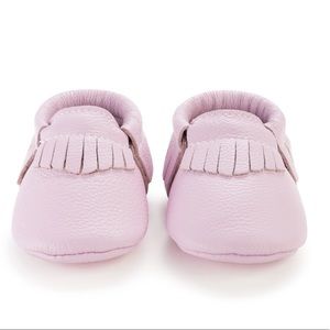 Bird Rock Baby Moccasins Lavender